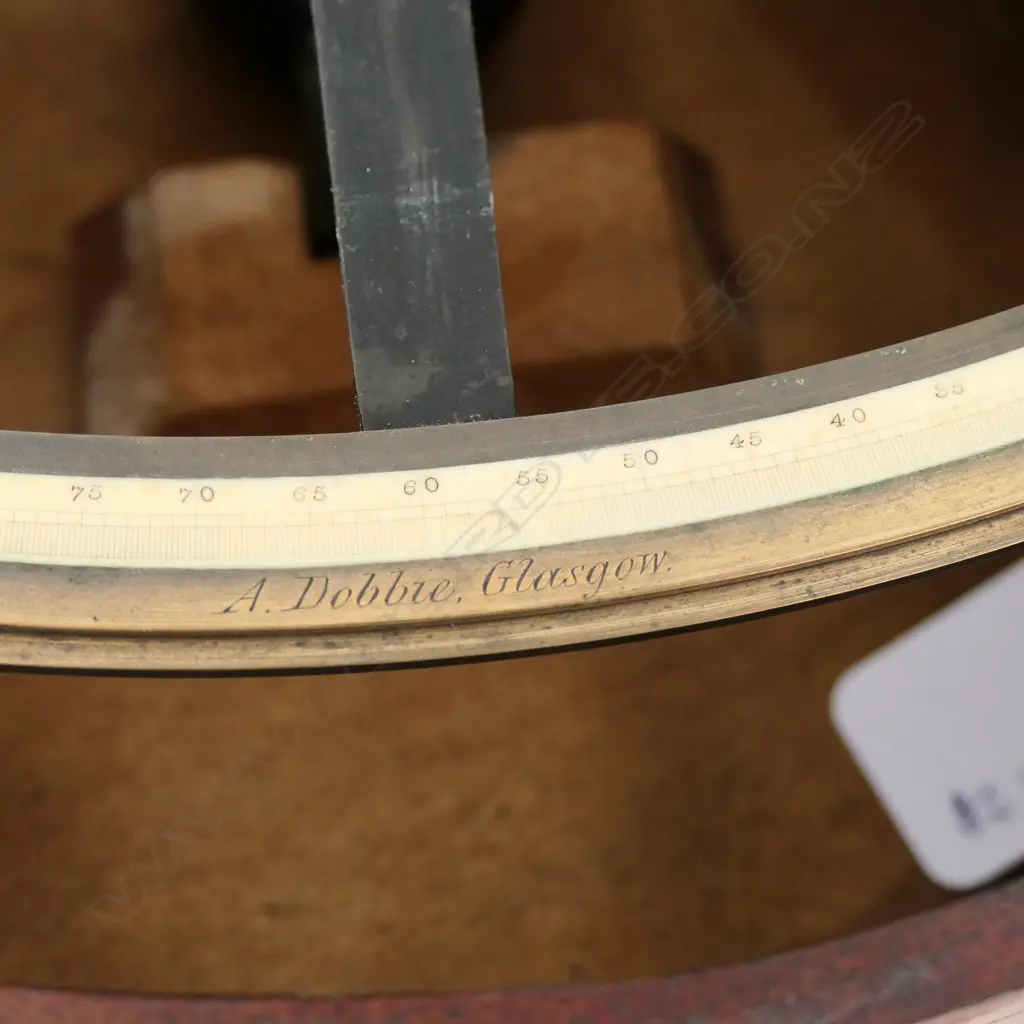 CASED SEXTANT by A. DOBBIE, GLASGOW Image 1++